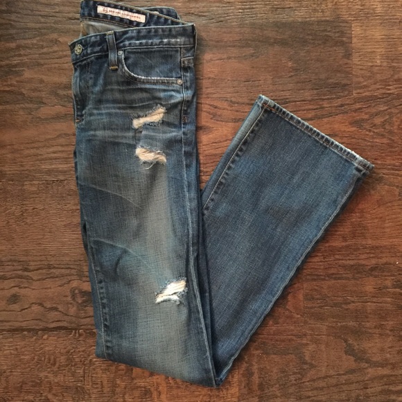 58 AG Adriano Goldschmied ‘Angel’ Boot Cut Jeans - Picture 3 of 8